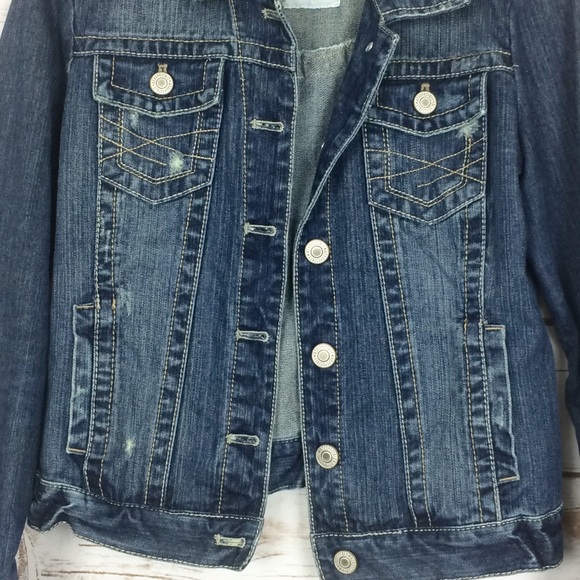 Aeropostale blue jean jacket size medium - Picture 3 of 8